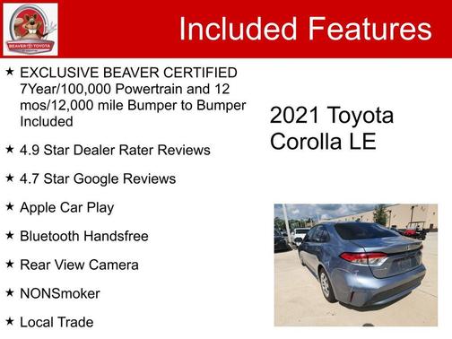 2021 Toyota Corolla LE
