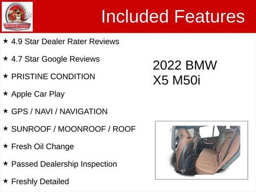 2022 BMW X5 M50i