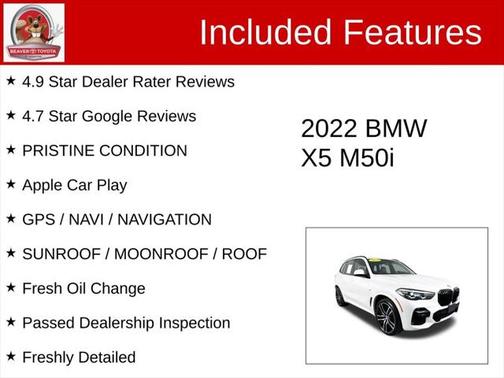 2022 BMW X5 M50i