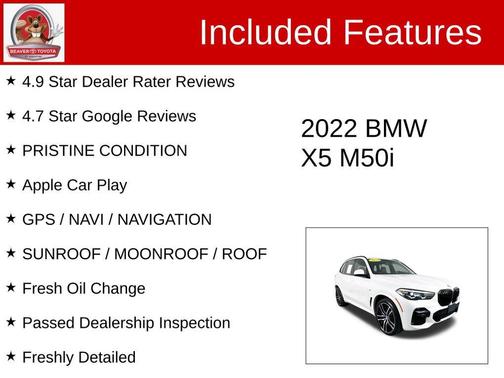 2022 BMW X5 M50i
