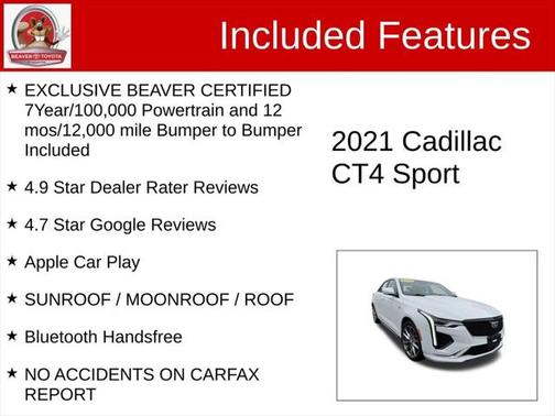 2021 Cadillac CT4 Sport