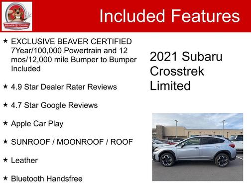 2021 Subaru Crosstrek Limited