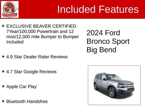 2024 Ford Bronco Sport Big Bend