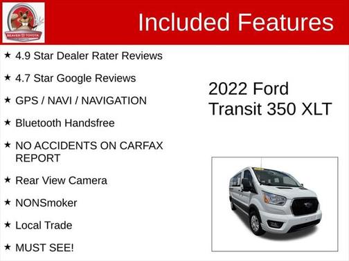 2022 Ford Transit-350 XLT
