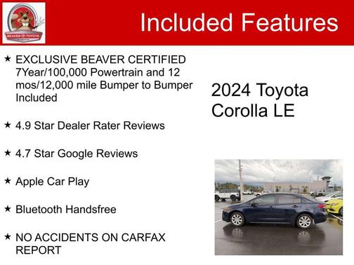 2024 Toyota Corolla LE
