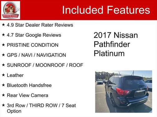 2017 Nissan Pathfinder Platinum
