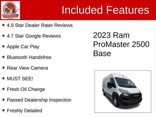 2023 RAM ProMaster 2500 High Roof