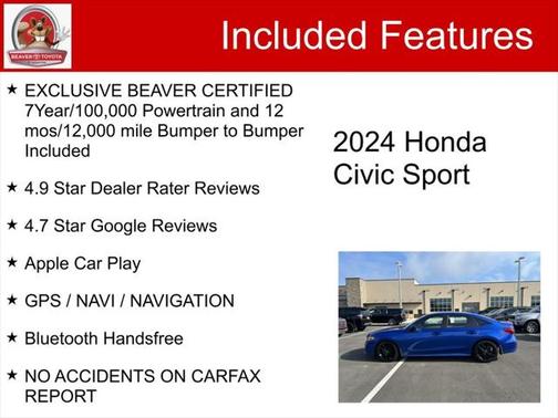 2024 Honda Civic Sport
