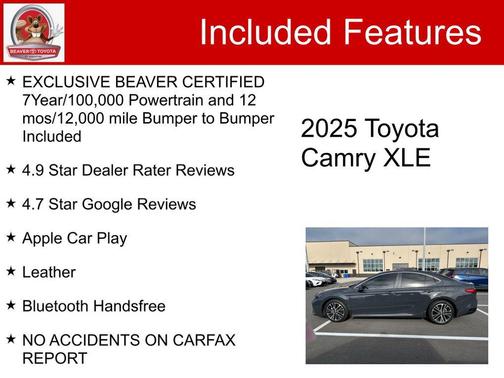 2025 Toyota Camry XLE