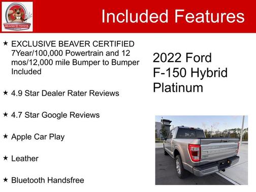 2022 Ford F-150 Platinum
