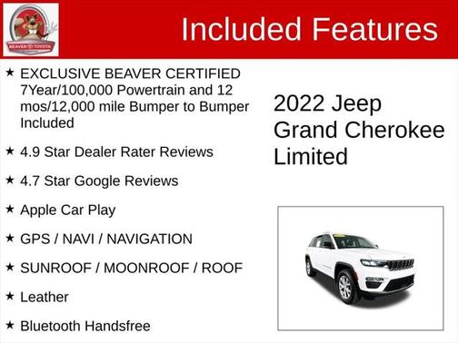 2022 Jeep Grand Cherokee Limited X