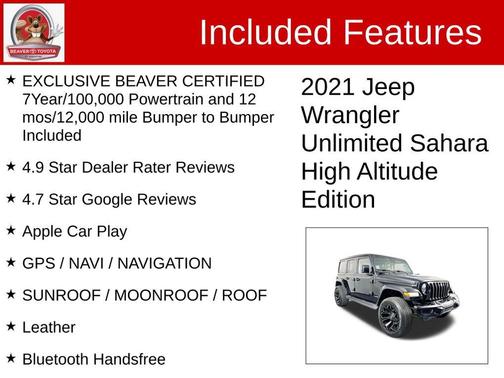 2021 Jeep Wrangler Unlimited Sahara