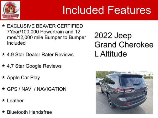 2022 Jeep Grand Cherokee L Altitude