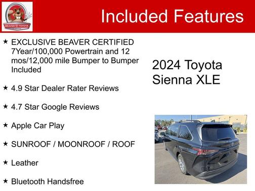 2024 Toyota Sienna XLE