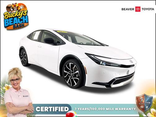 Wind Chill Pearl 2025 Toyota Prius Plug-In Hybrid SE