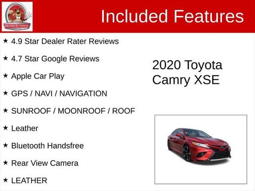 2020 Toyota Camry XSE