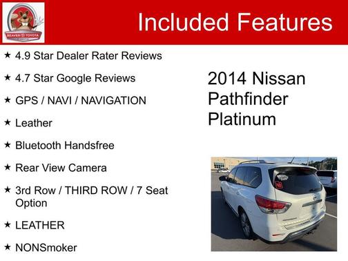 2014 Nissan Pathfinder Platinum