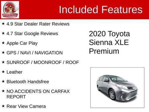2020 Toyota Sienna XLE Premium