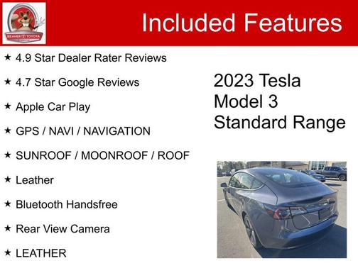 2023 Tesla Model 3 Standard Range