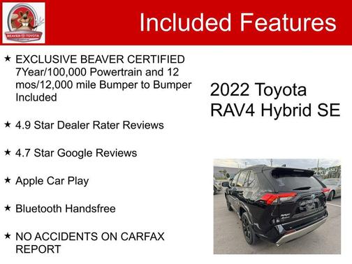 2022 Toyota RAV4 Hybrid SE