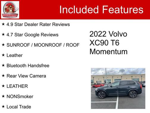 2022 Volvo XC90 T6 Momentum