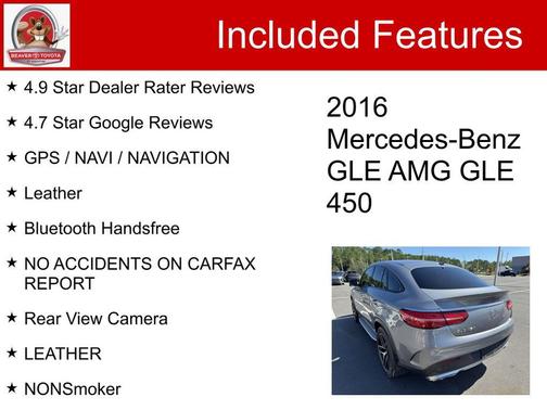2016 Mercedes-Benz GLE-Class 4MATIC