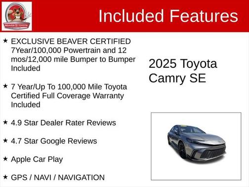 2025 Toyota Camry SE