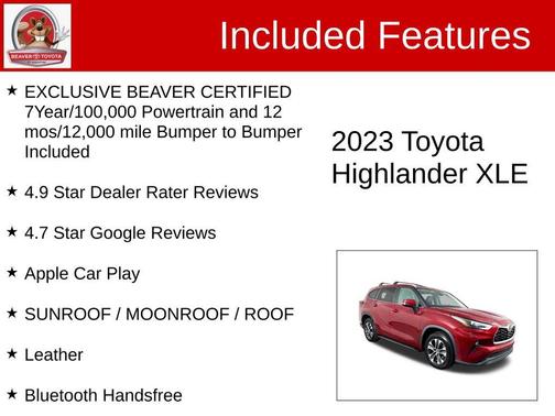 2023 Toyota Highlander XLE