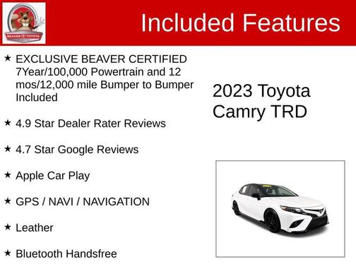 2023 Toyota Camry TRD