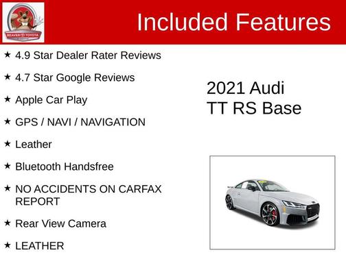 2021 Audi TT RS 2.5T