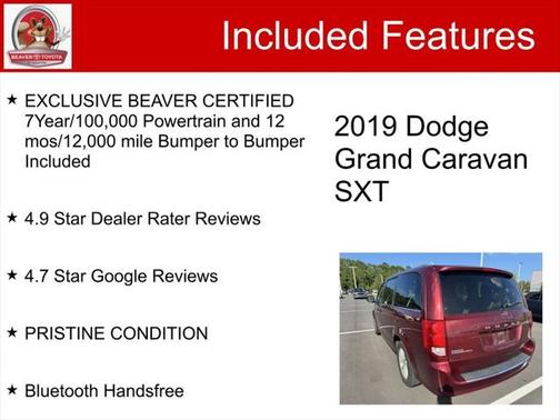 2019 Dodge Grand Caravan SXT