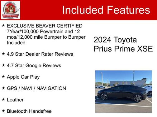 2024 Toyota Prius Prime XSE
