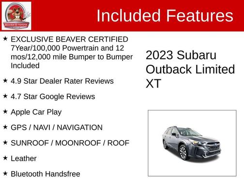 2023 Subaru Outback Limited XT
