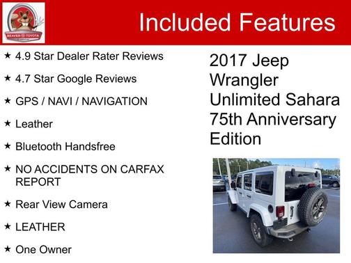 2017 Jeep Wrangler Unlimited Sahara