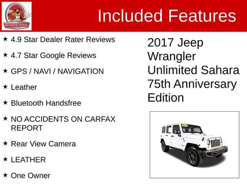 2017 Jeep Wrangler Unlimited Sahara