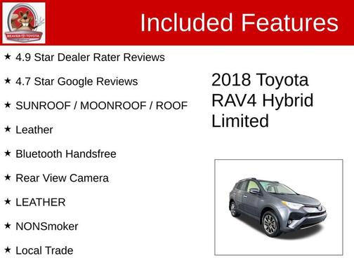 2018 Toyota RAV4 Hybrid Limited