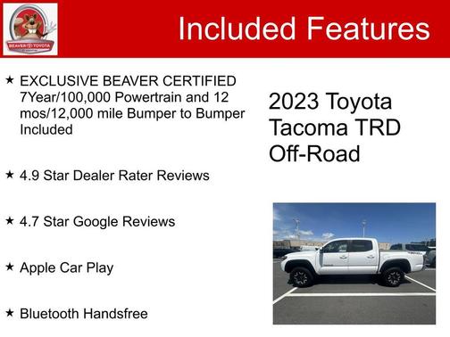 Ice Cap 2023 Toyota Tacoma TRD Off Road