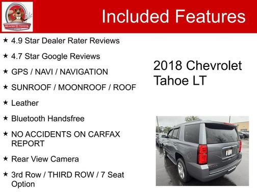 2018 Chevrolet Tahoe LT