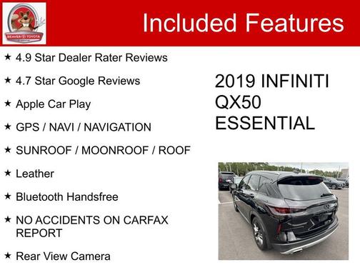 2019 INFINITI QX50 ESSENTIAL
