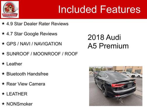 2018 Audi A5 2.0T Premium Plus