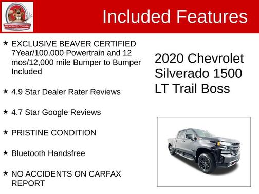 2020 Chevrolet Silverado 1500 LT Trail Boss
