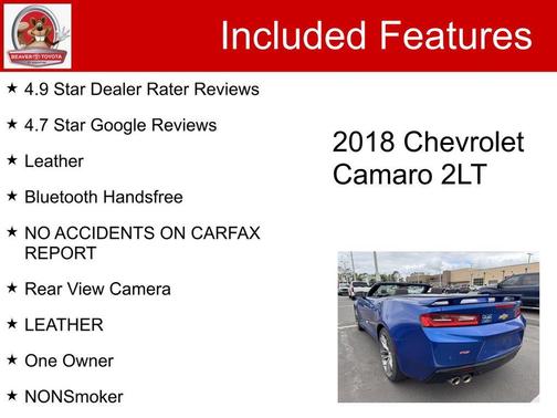 2018 Chevrolet Camaro 2LT