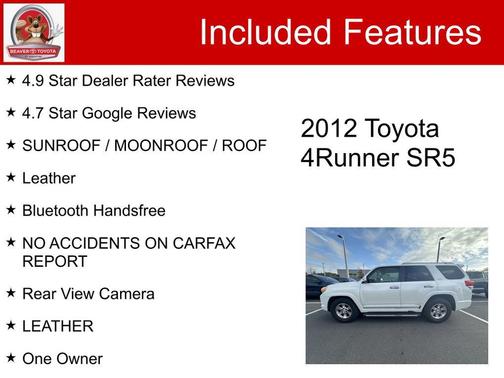 2012 Toyota 4Runner SR5