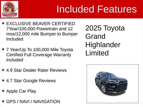 2025 Toyota Grand Highlander Limited
