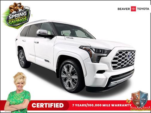 Wind Chill Pearl 2024 Toyota Sequoia Capstone