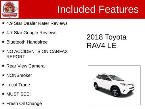 2018 Toyota RAV4 LE