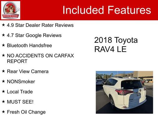 2018 Toyota RAV4 LE