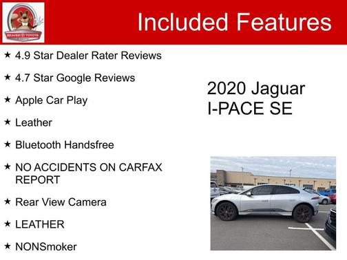 2020 Jaguar I-PACE SE EV400 AWD Automatic