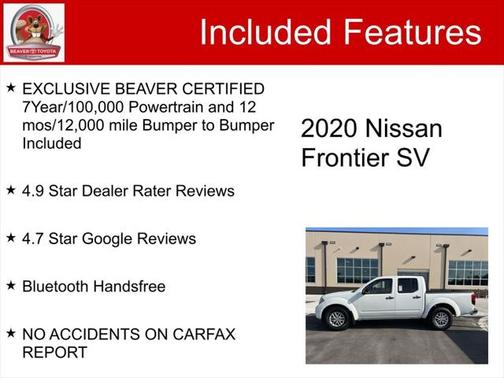 2020 Nissan Frontier SV