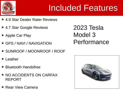 2023 Tesla Model 3 Performance